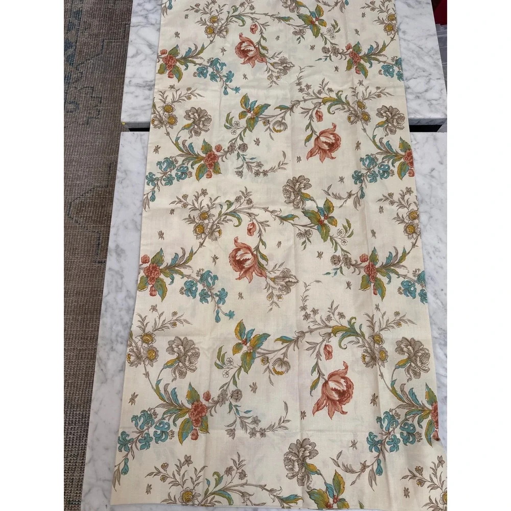 Springmaid Wondercale King Pillowcase Set 2 Vintage Floral Chintz Percale NWOT